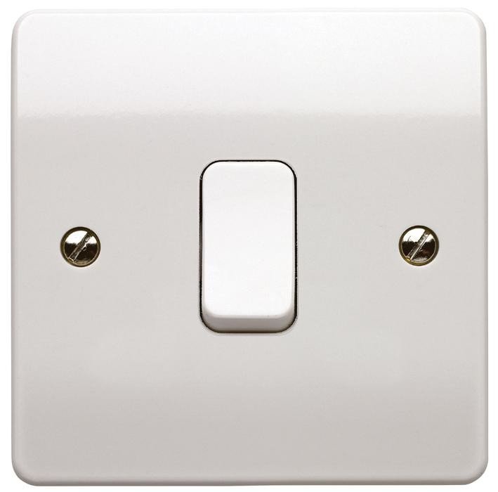 Honeywell K4871 Whi 10Ax Sp 1G 2 Way Plateswitch