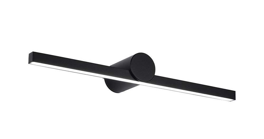 LED Solution Černé LED svítidlo nad zrcadlo 10W IP65 405841