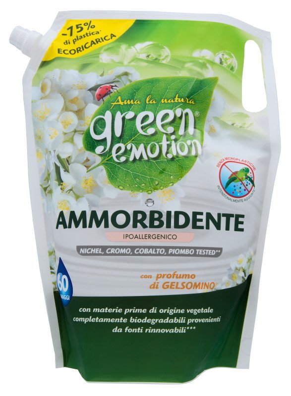 green emotion AMMORBIDENTE 1500 ml hypoalergenní aviváž - GREEN EMOTION