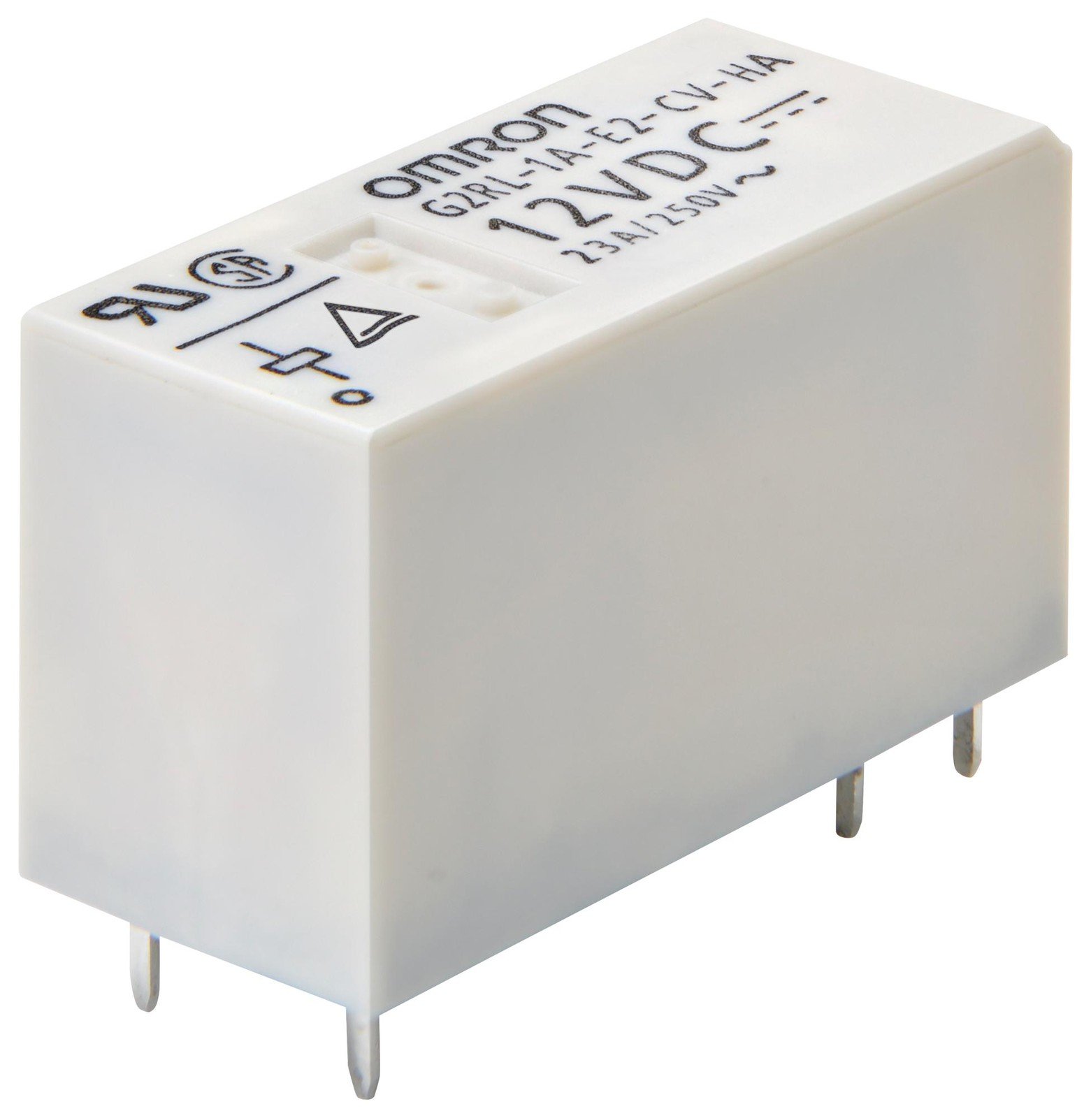 Omron Electronic Components G2Rl-1A-E2-Cv-Ha Dc12 Compact Single Pole Relay For High Current Load Switching Of 23A  & High Ambient Temperature Of 105