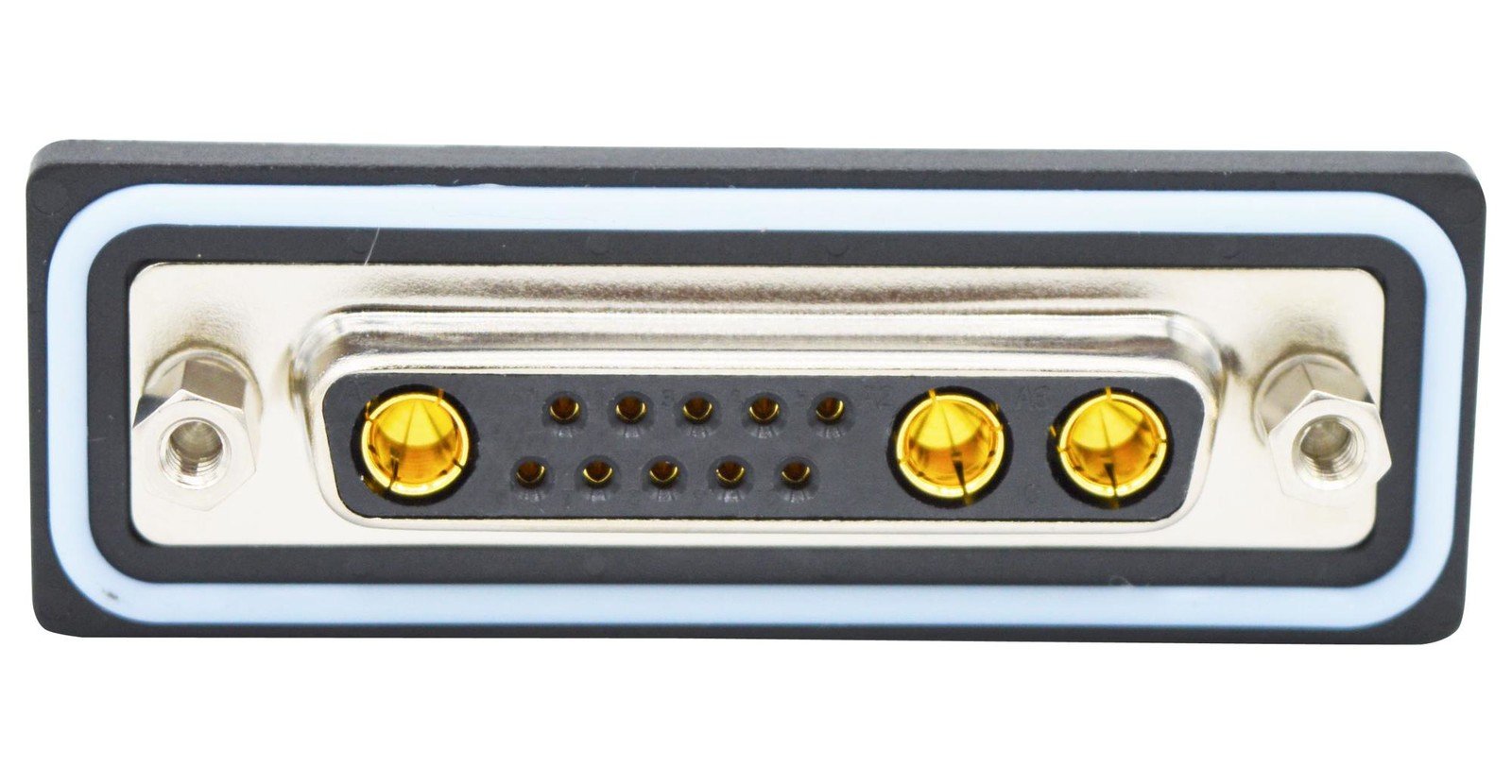 Norcomp Cdfv13W3213L411 Combo D-Sub Conn, Rcpt, Db-13W3, Solder