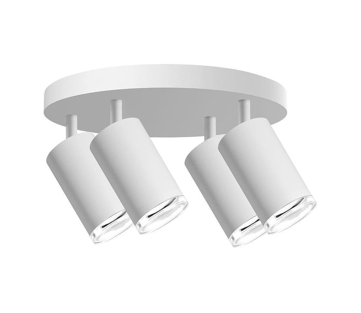 Koupelnové bodové svítidlo TURYN 4xGU10/10W/230V IP44 bílá