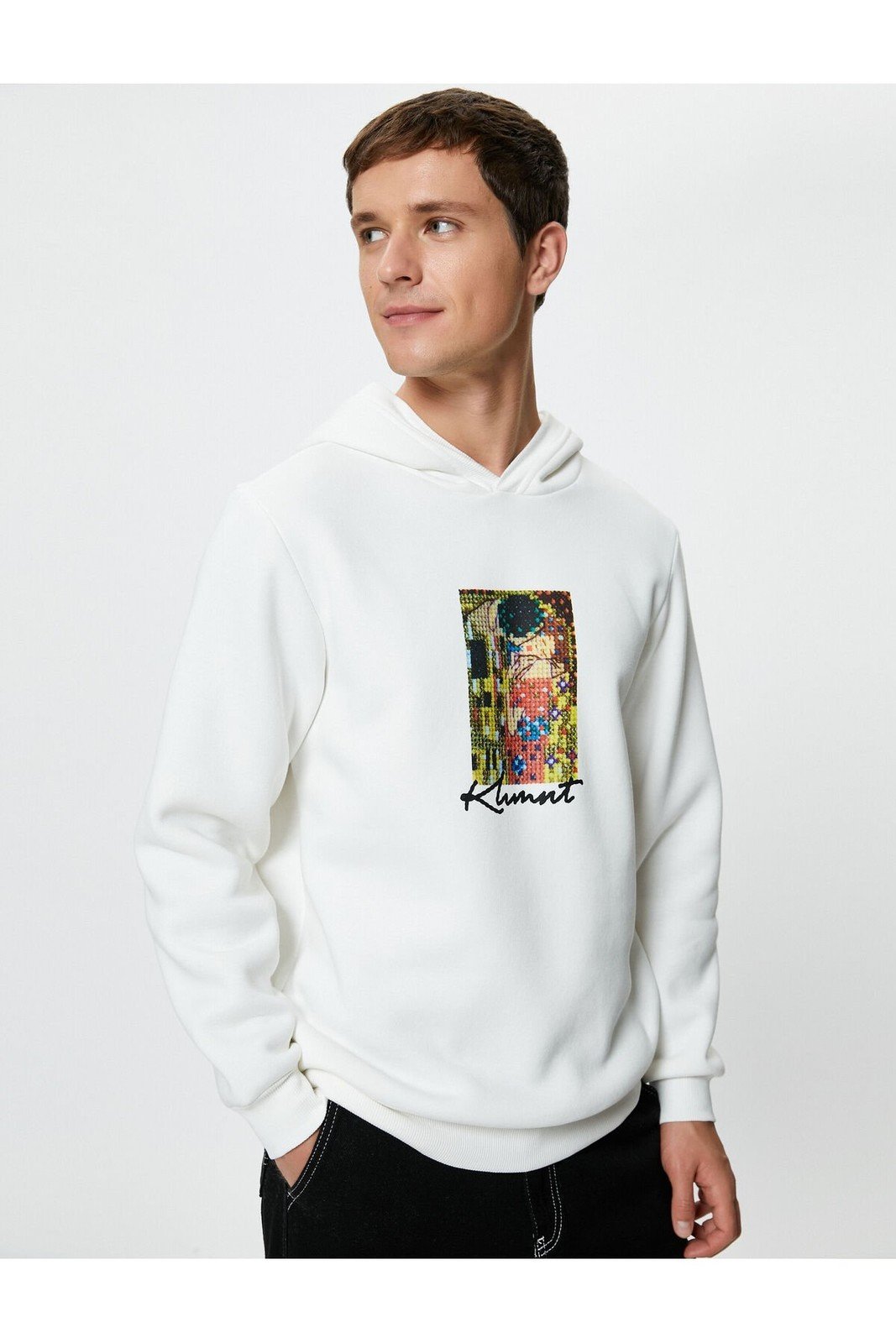 Koton Gustav Klimt Hooded Sweat Art Licensed Printed