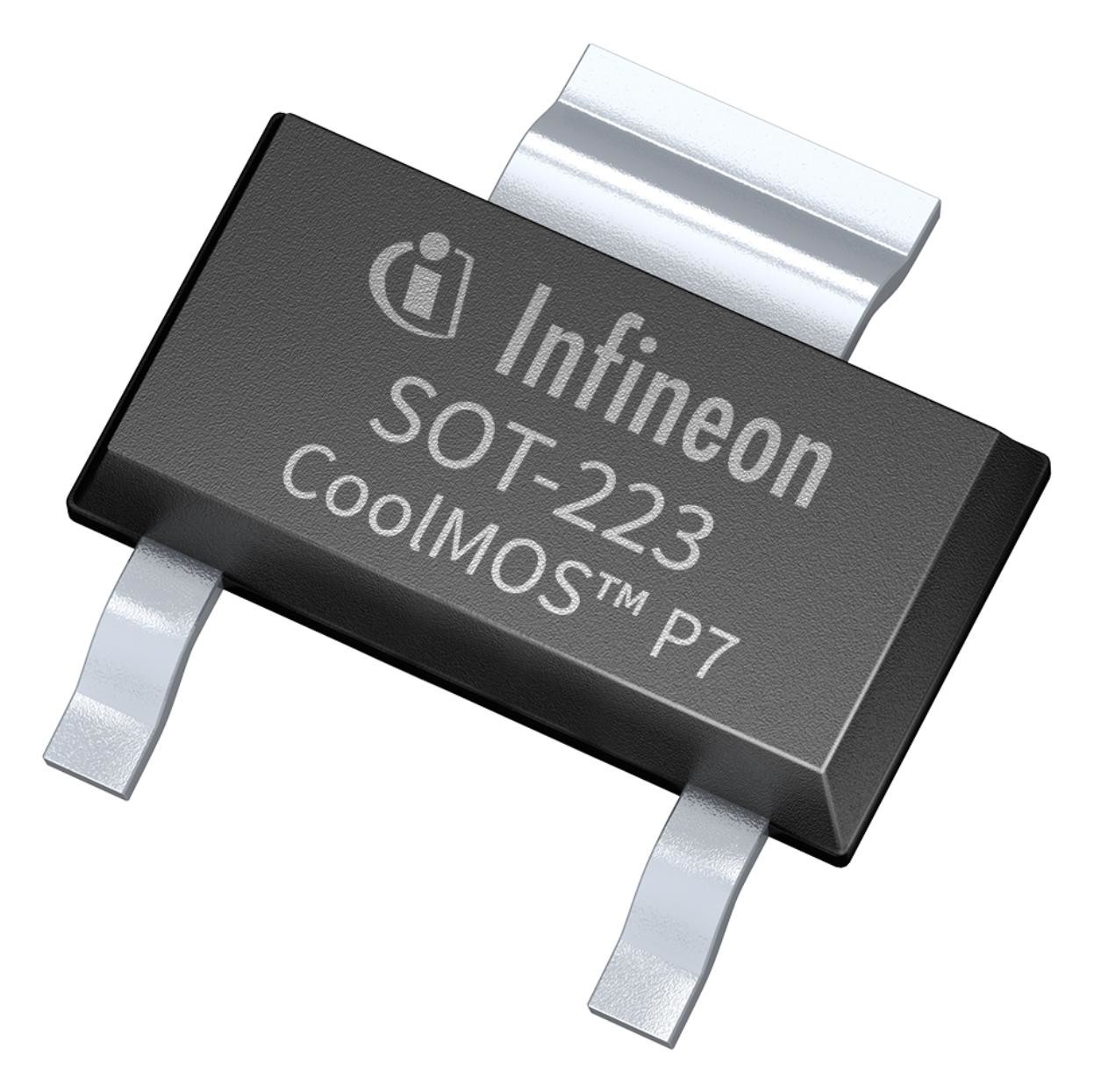 Infineon Ipn70R750P7Satma1 Mosfet, N-Ch, 700V, 6.5A, 150Deg C, 6.7W