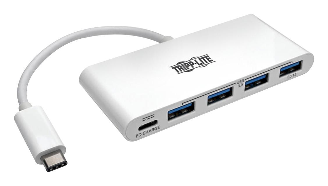 Eaton Tripp Lite U460-004-4A-C Usb Hub W/pd, 5-Port, Bus Powered