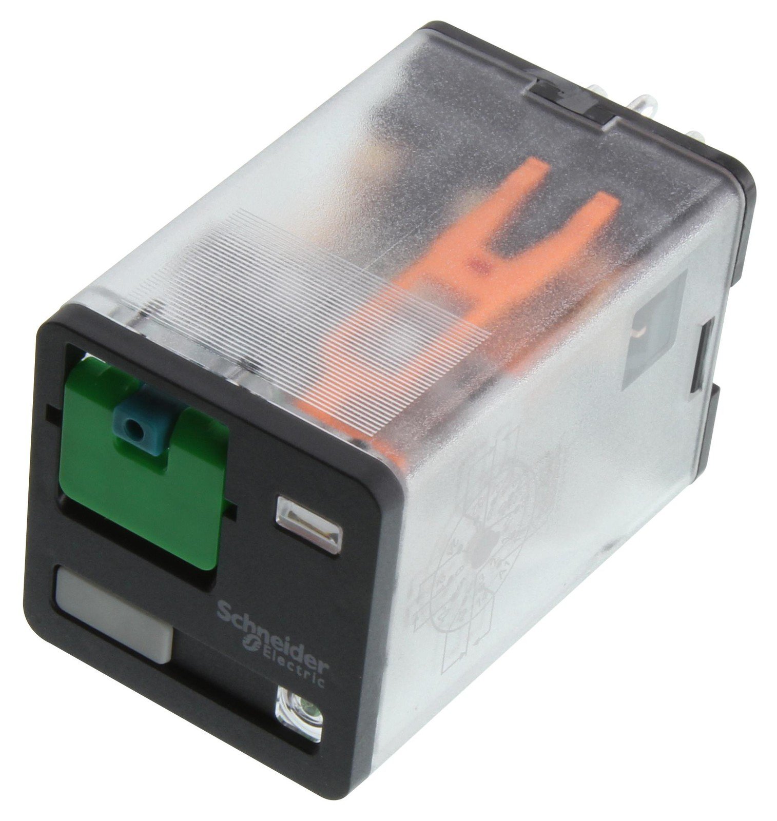 Schneider Electric/legacy Relay 750Xcxrm4L-12D Power Relay, 3Pdt, 12Vdc, 10A, Socket