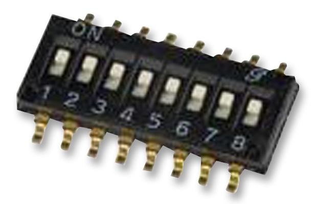 Grayhill 97C08St Switch, Dip, Smd, Spst, 8 Way