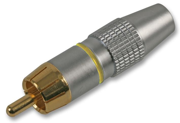 Pro Signal Psg03217 Phono Plug, Hq, Yellow