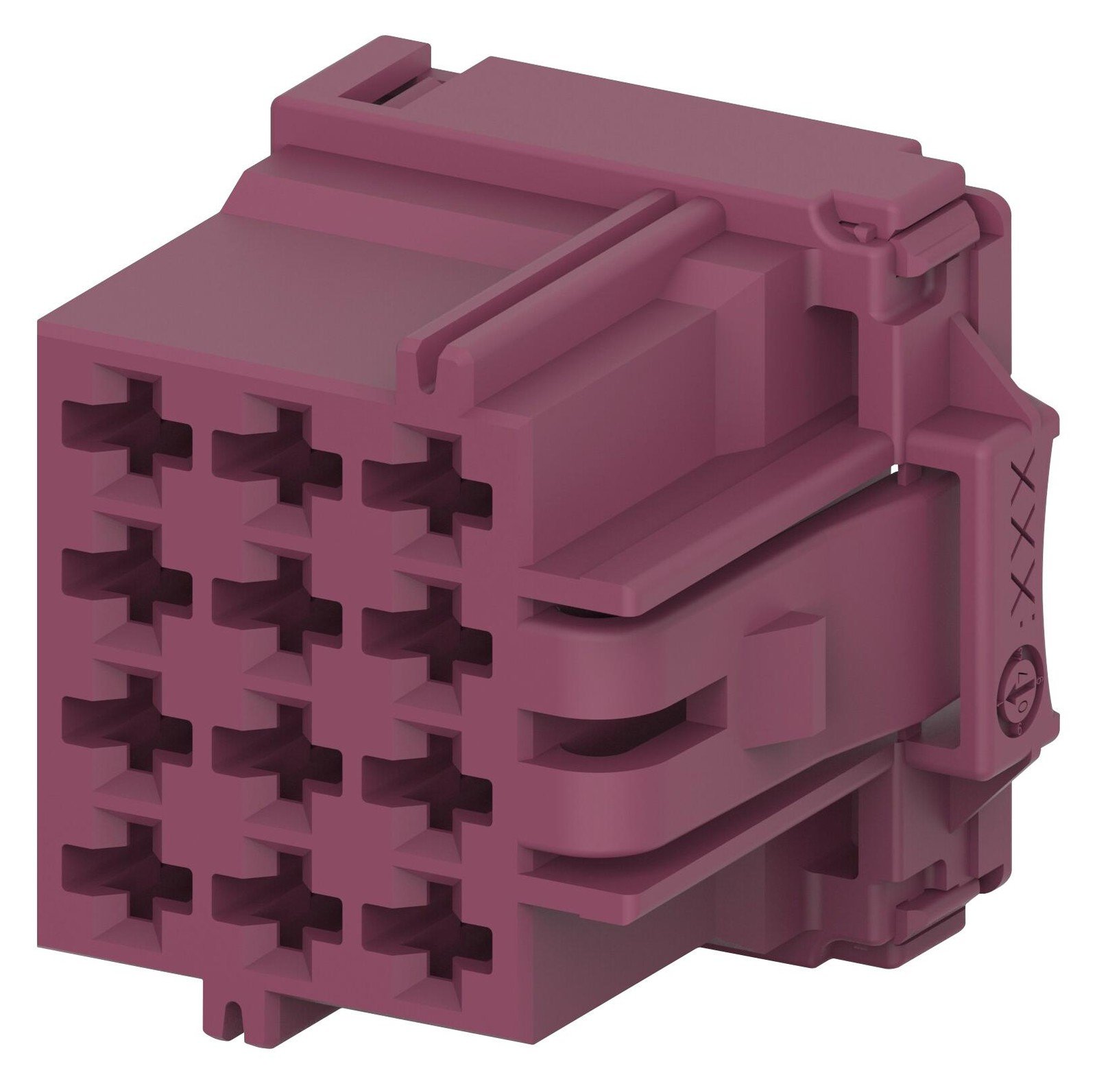 Amp - Te Connectivity 5-968972-1 Automotive Housing, Receptacle, 12Pos