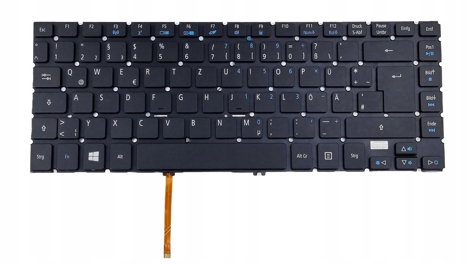 Klávesnice Acer Tavelmate P648-G2-M P648-G3-M P648-M P648-MG Německá