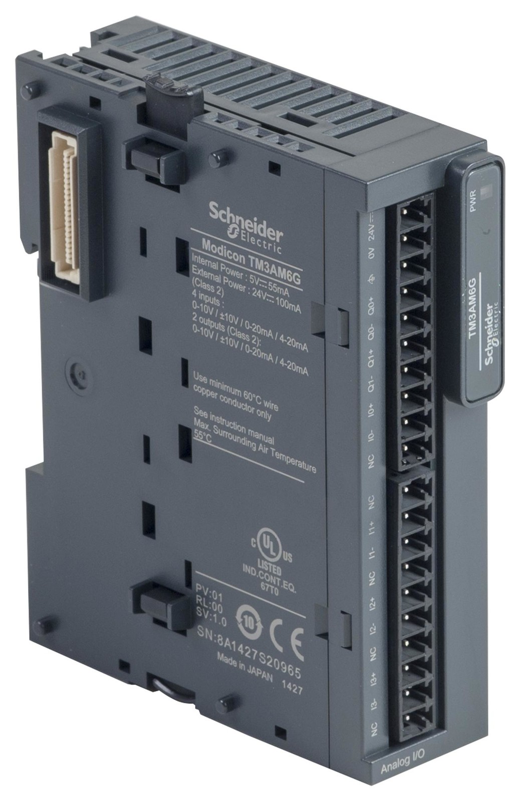 Schneider Electric Tm3Am6G Module, 4 Analog Input/2 Analog Output