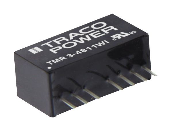 Traco Power Tmr 3-2423Wi Converter, Dc To Dc, +/-15V, 3W