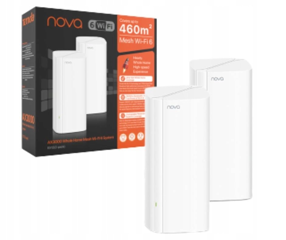 Router Tenda EX12 2-PAK 802.11ax (Wi-Fi 6)