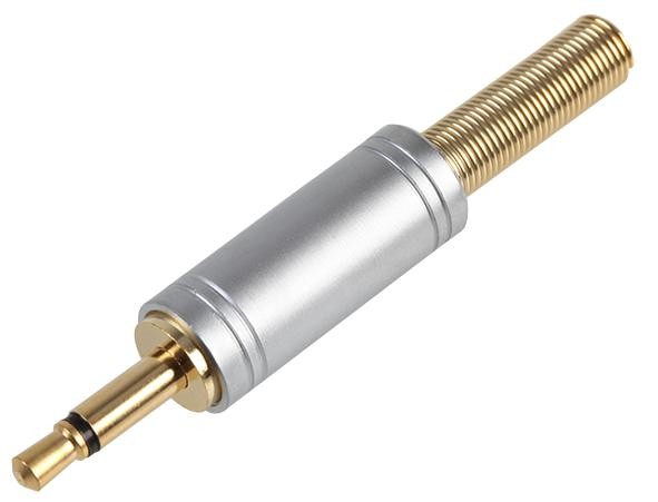 Pro Signal Psg03878 Connector, 3.5Mm Jack Plg, 2P, Metal+Sr