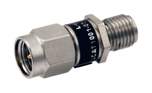 L-Com Lcat1001-07 Rf Attenuator, 2W/7, Sma Plug-Jack