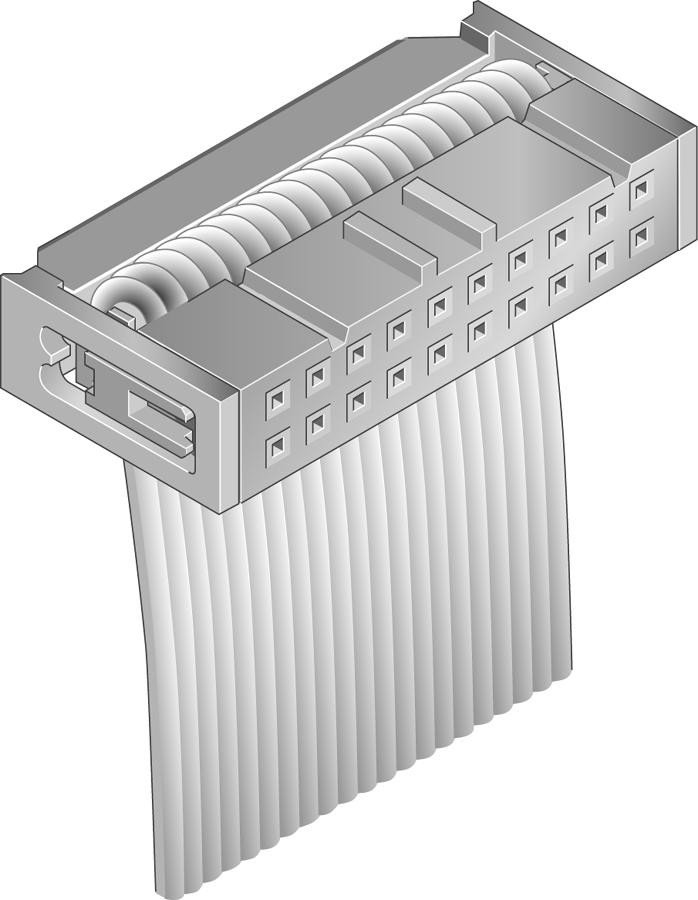 Amphenol Communications Solutions 66900-210Lf Wire-Board Connector Receptacle 10 Position, 2.54Mm