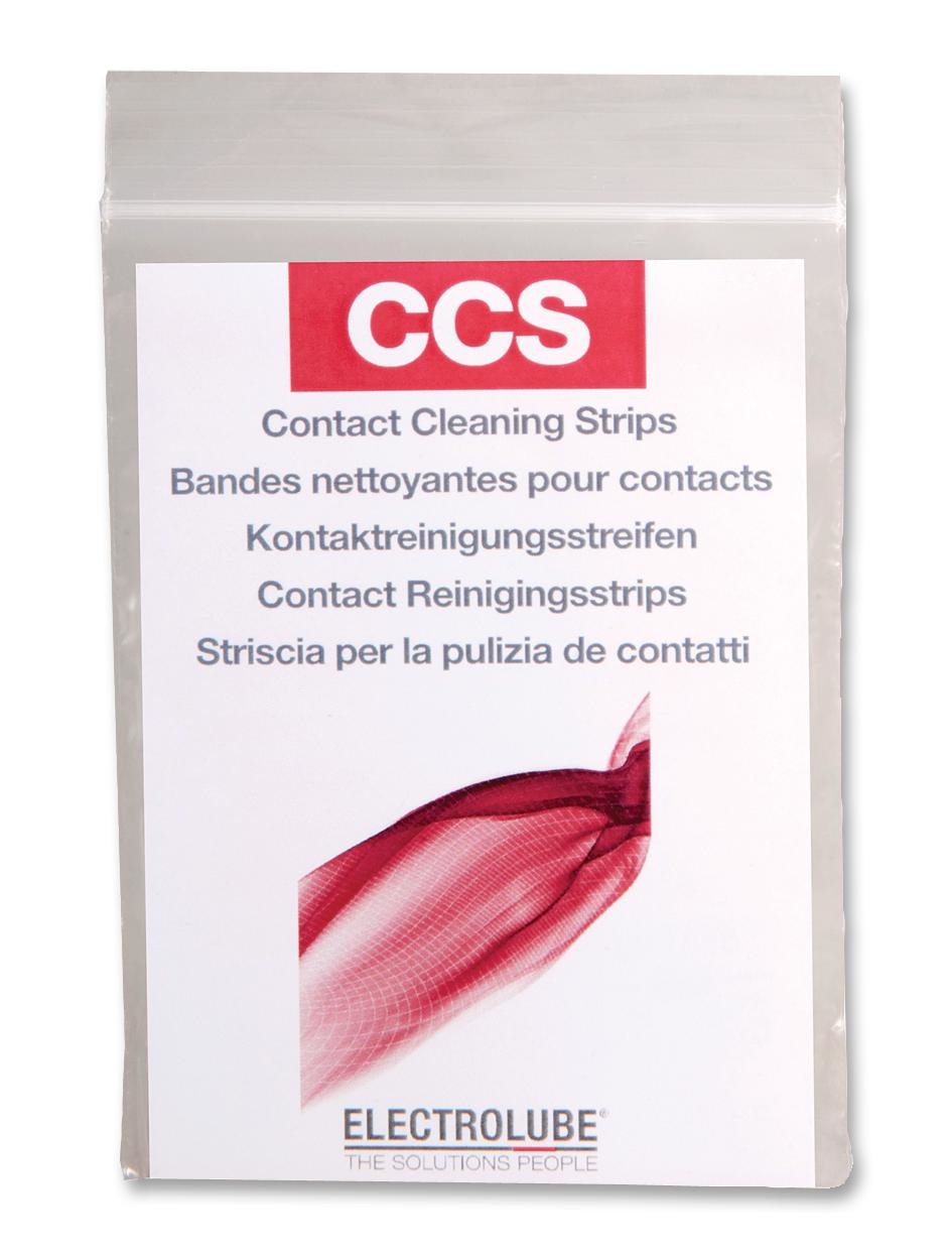 Electrolube Ccs020 Cleaning Strip, Ccs, Contact, Pk20