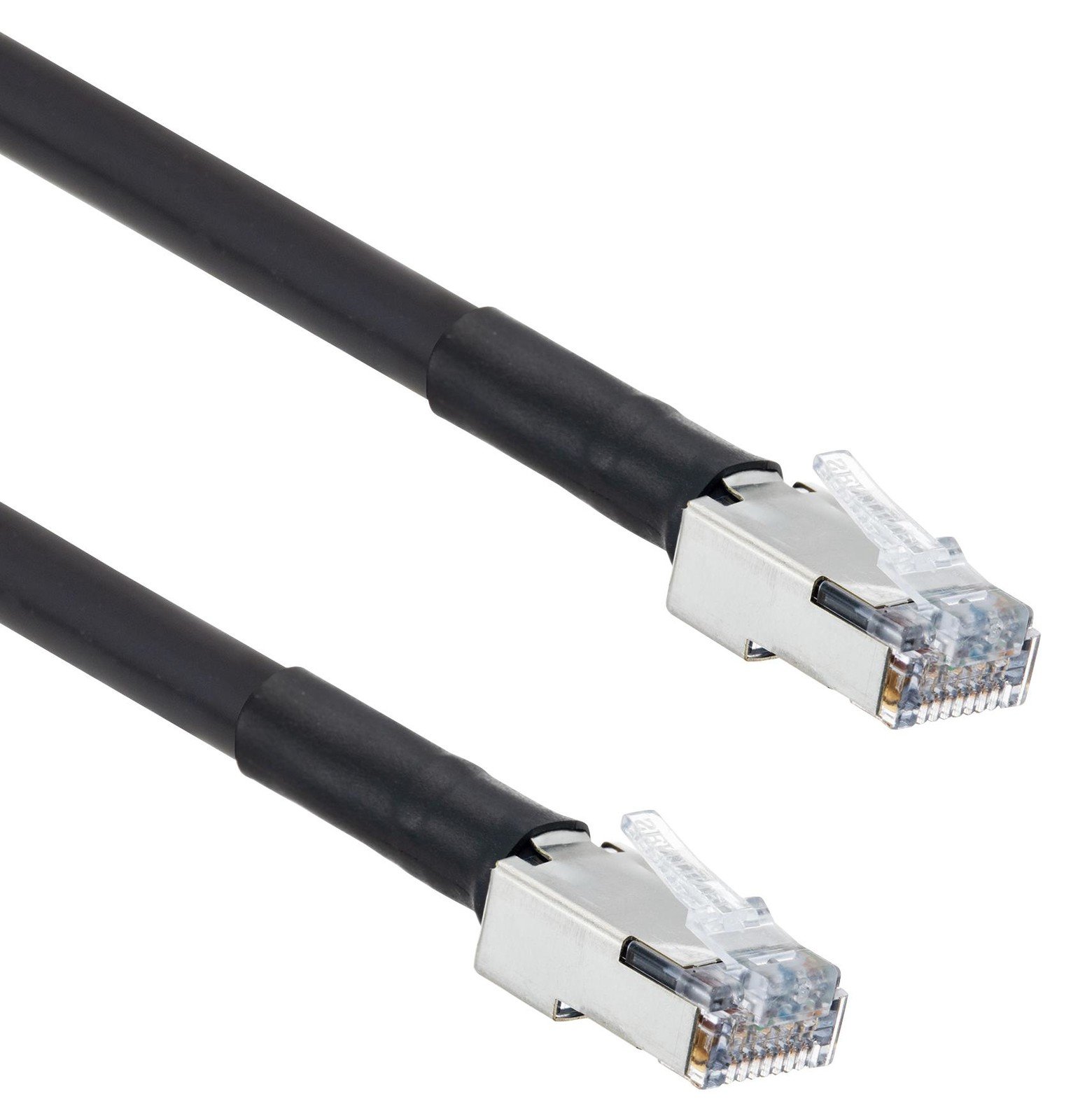 L-Com Trd824Hfo-Blk-200 Patch Cord, Rj45 Plug-Plug, 200Ft, Blk