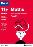Bond 11+: Maths: Standard Test Papers - Pack 2 (Lindsay Sarah)(Paperback / softback)