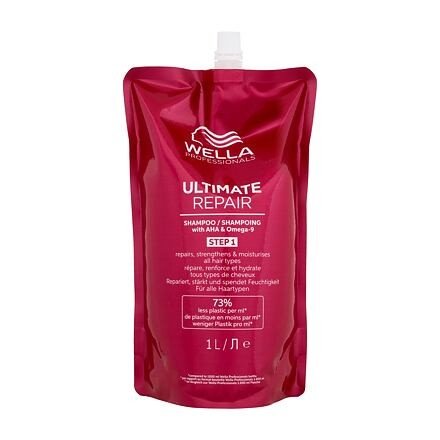 Wella Professionals Ultimate Repair Shampoo šampon pro šetrné mytí poškozených vlasů 1000 ml pro ženy