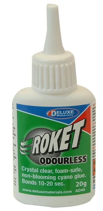 Deluxe Ad46 Superglue, Roket Odourless, 20G