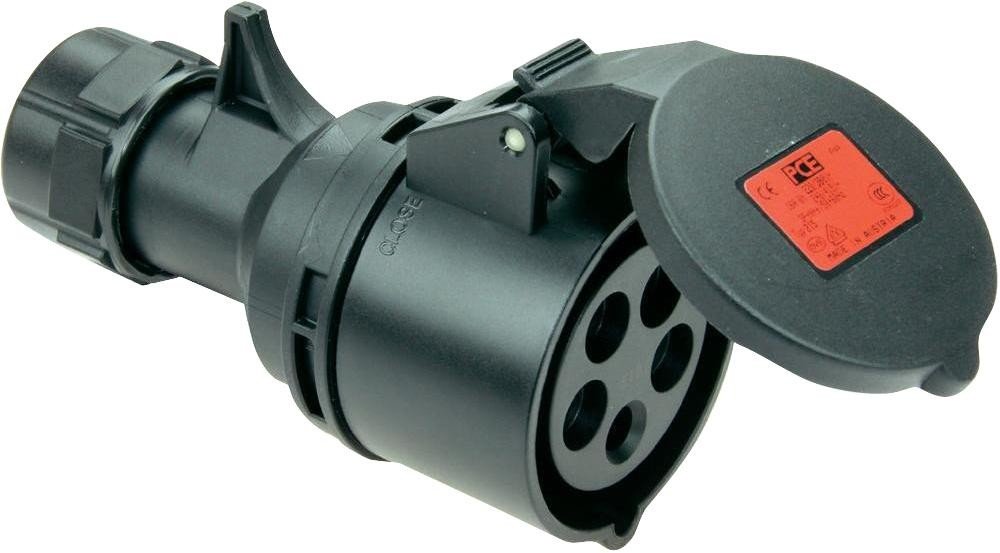 Pce 225-6X 32A 400V 3P+N+E Black Conn