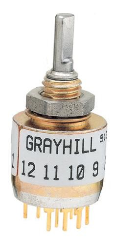 Grayhill 513385 Adjustable Stop Mechanical Encoder