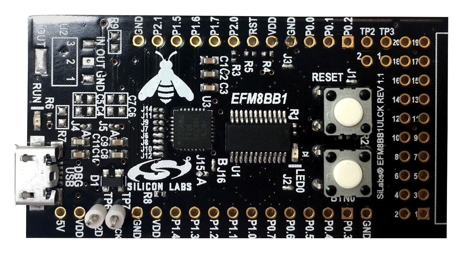 Silicon Labs Efm8Bb1Lck Low Cost Kit Board, Application Dev