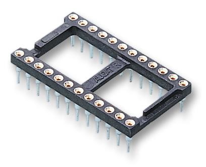 Multicomp Pro 2227Mc-28-03-F1 Socket Ic, Dil, Tube/17, 28Way, Pk17