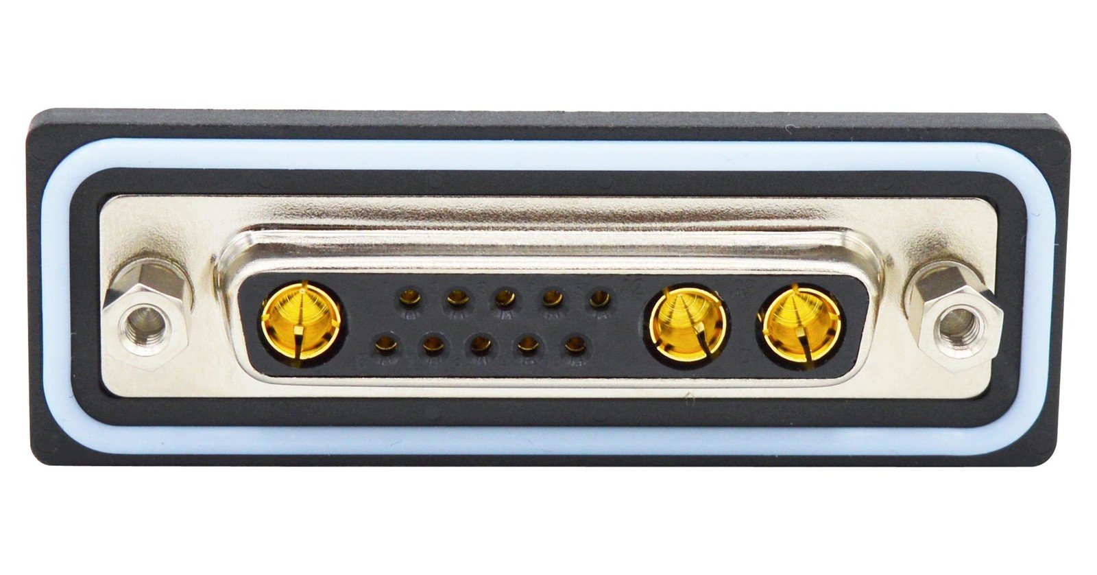 Norcomp Cdfr13W3213L211 Combo D-Sub Conn, R/a Rcpt, Db-13W3