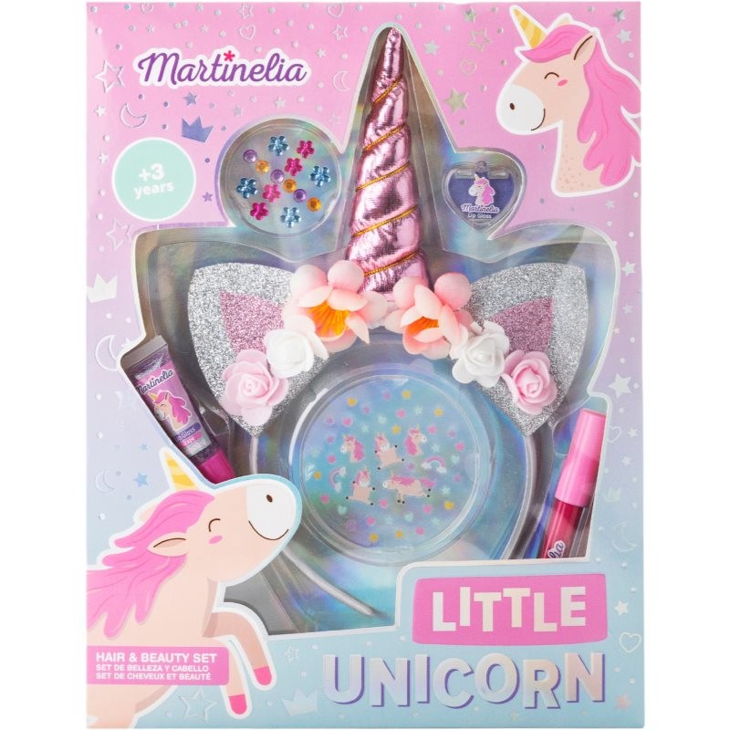 Martinelia Little Unicorn Hair & Beauty Set dárková sada (pro děti)