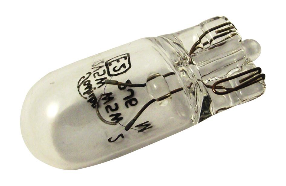 Cml Innovative Technologies 501 Lamp, T3.1/4, Wedge, 12V, 5W