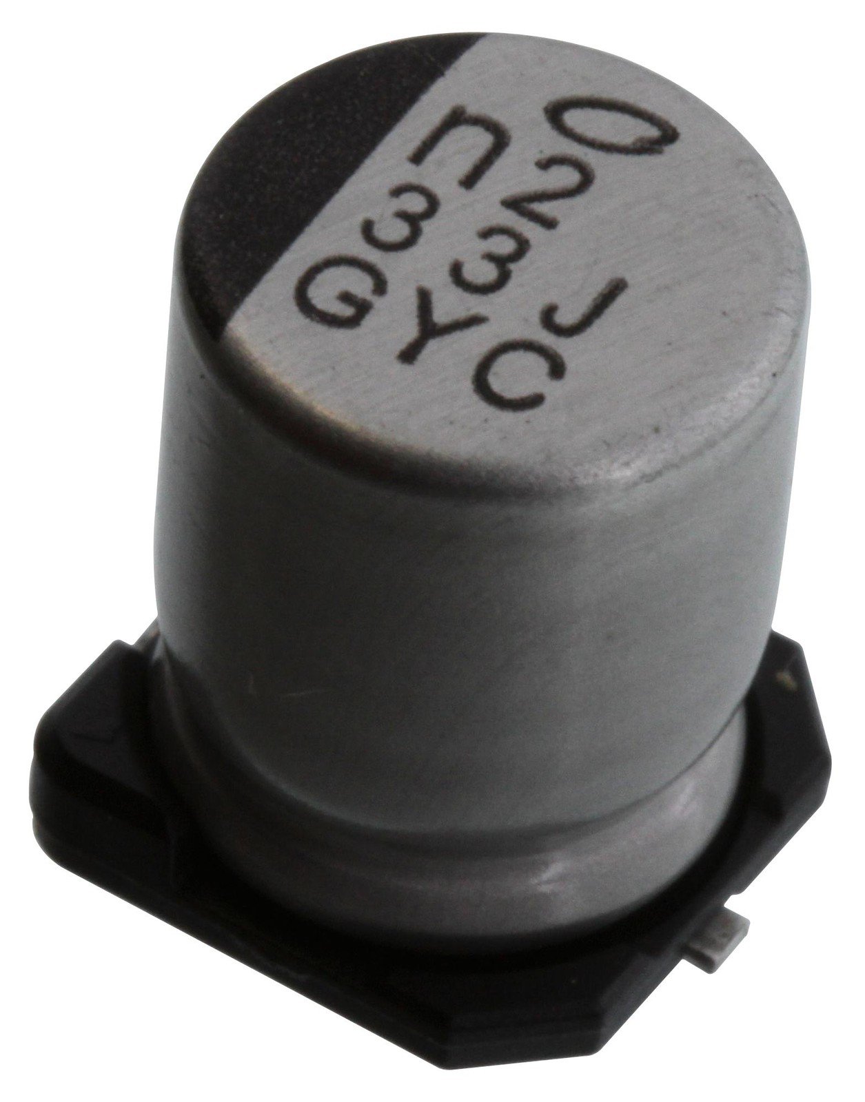 Nichicon Gyc1J330Mcq1Gs Cap, 33Uf, 63V, Alu Elec, Hybrid, Smd