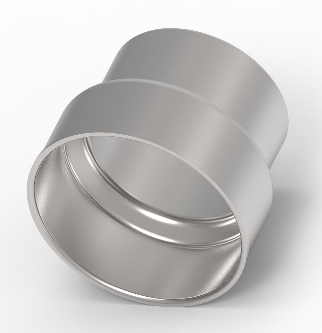 Te Connectivity 2177090-1 Shield Crimp Ferrule, Stainless Steel