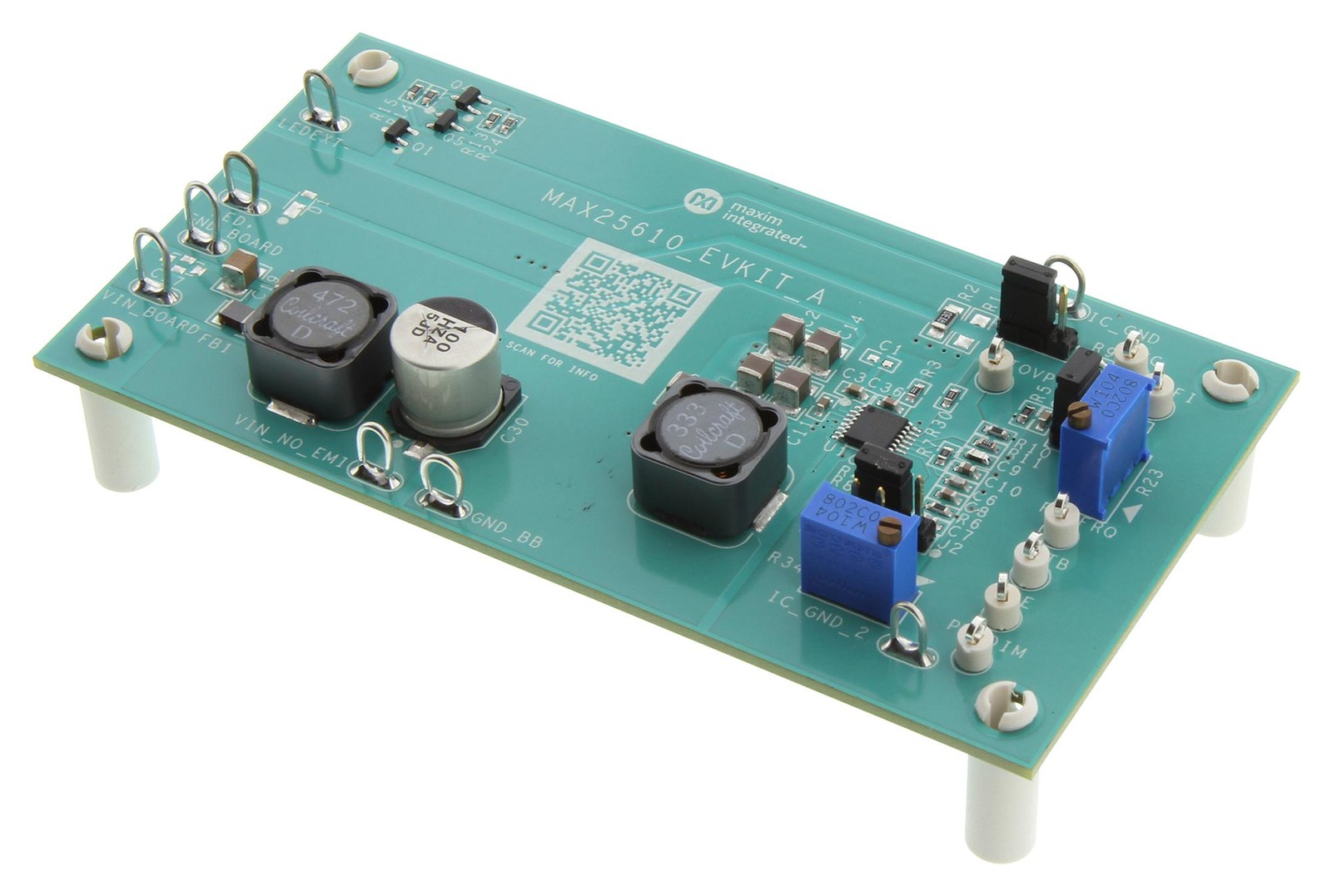 Analog Devices Max25610Evkit# High-Brightness Led Controller, Pwm