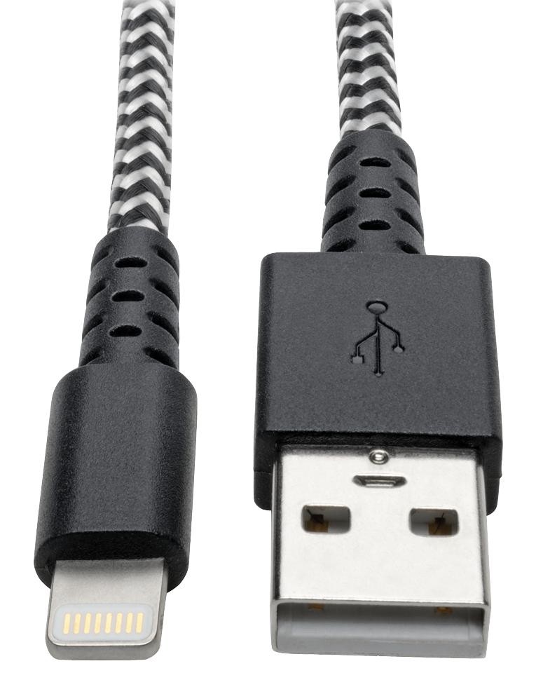 Eaton Tripp Lite M100-006-Hd Usb Cable, 2.0 Usb A-Lightning Plug, 6Ft