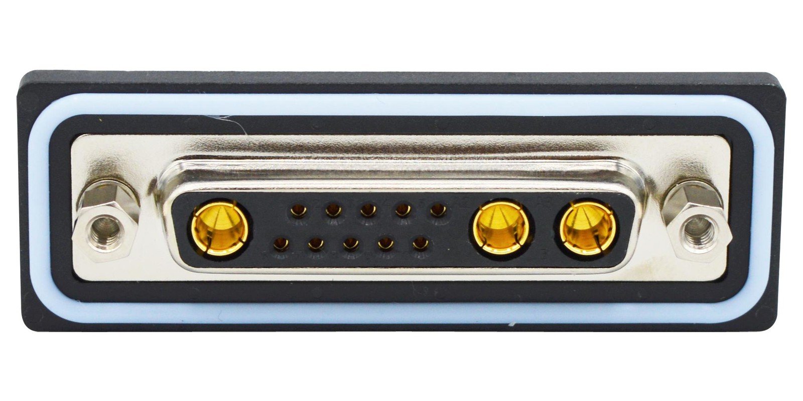 Norcomp Cdfv13W3213L451 Combo D-Sub Conn, Rcpt, Db-13W3, Solder