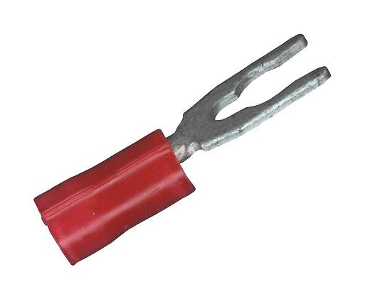 Amp - Te Connectivity 52950-1 Terminal, Spring Spade, #8, Red
