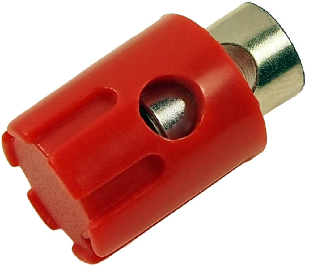 Cliff Electronic Components Cl681580 Binding Post, 15A, Panel, Red