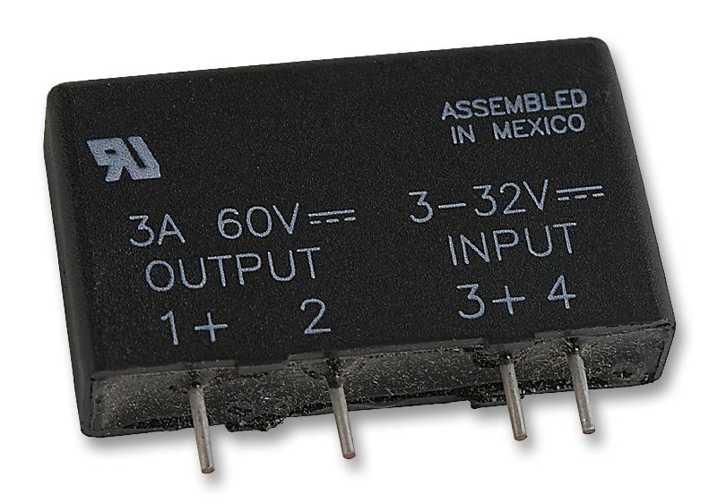 Sensata/crydom Mpdcd3-B Ssr, Pcb Mount, 60Vdc, 32Vdc, 3A