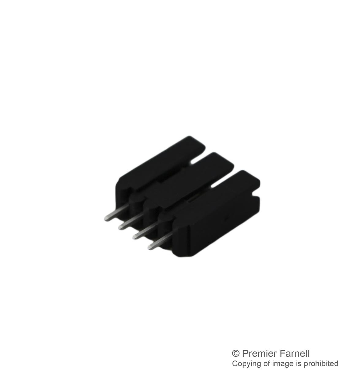 Amp - Te Connectivity 5-103735-3 Connector, Header, 4Pos, 1Rows, 2.54Mm