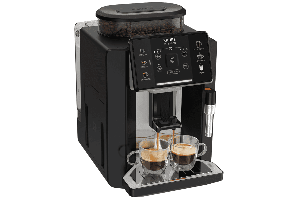 Automatický kávovar KRUPS Sensation C10 EA910A10 Černý