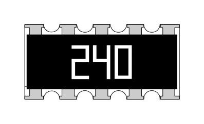 Yageo Yc358Tjk-0710Kl Res, Aec-Q200, 10K, 10Pin, 0.0625W, 2512