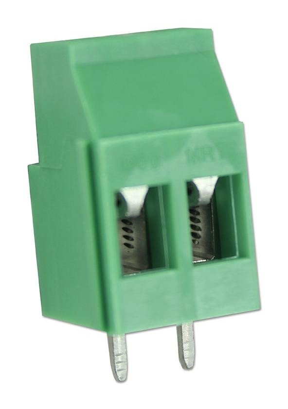 Camdenboss Ctb0700/2 Terminal Block, Wire To Brd, 2Pos