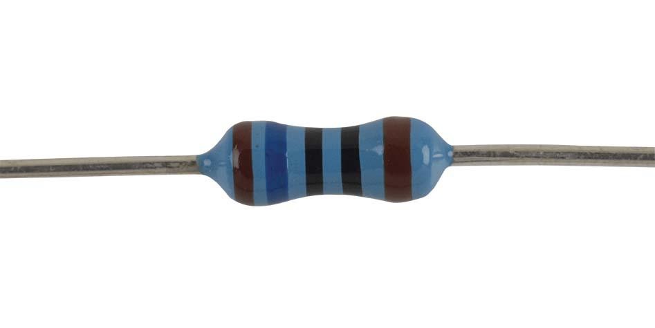 Multicomp Pro Mcmf0W4Ff1600A50 Metal Film Resistor, 160 Ohm, 250Mw, 1%