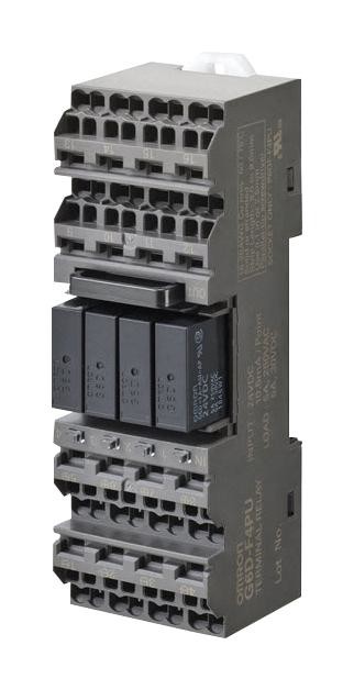 Omron Industrial Automation G6D-F4Pu Dc12 Power Relay, 4Pst-No, 12Vdc, 5A, Socket