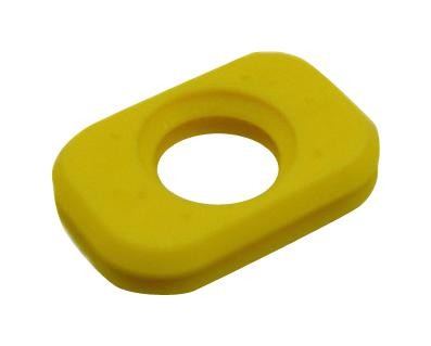 Te Connectivity 2103154-1 Cable Seal, Size 1, Silicone, Yellow