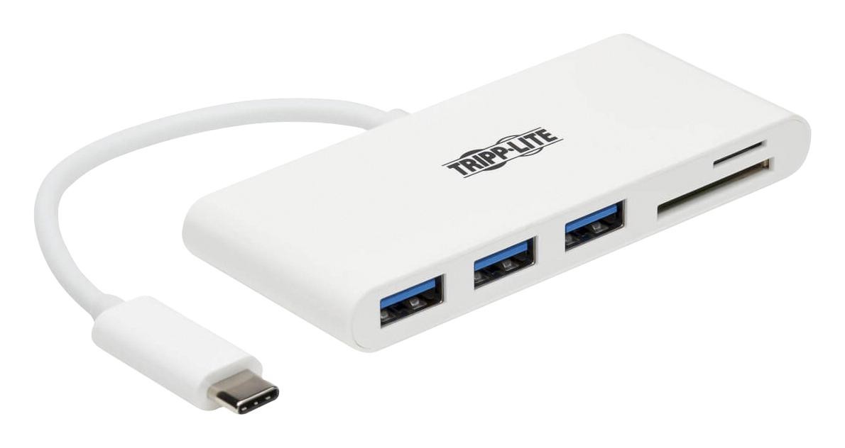 Eaton Tripp Lite U460-003-3Am Usb Hub W/card Reader, 5-Port, Bus Power