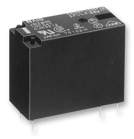 Panasonic Jw2Sn-Dc12V Relay, Dpdt, 277Vac, 30Vdc, 5A