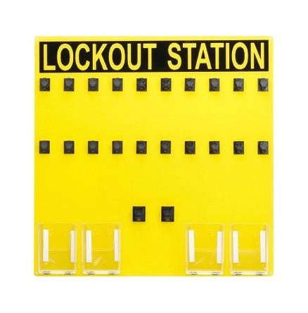 Panduit Psl-20Sa Lockout Station, Yellow